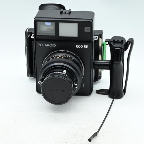 thumbnail-0 for Polaroid 600SE Medium Format Camera w/127mm f4.7 Mamiya Lens 600-SE