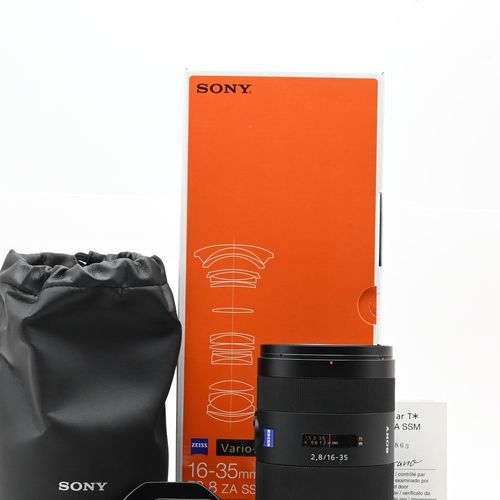 thumbnail-0 for Sony ZA 16-35mm f2.8 Vario-Sonnar T* SSM Lens A Mount SAL1635Z