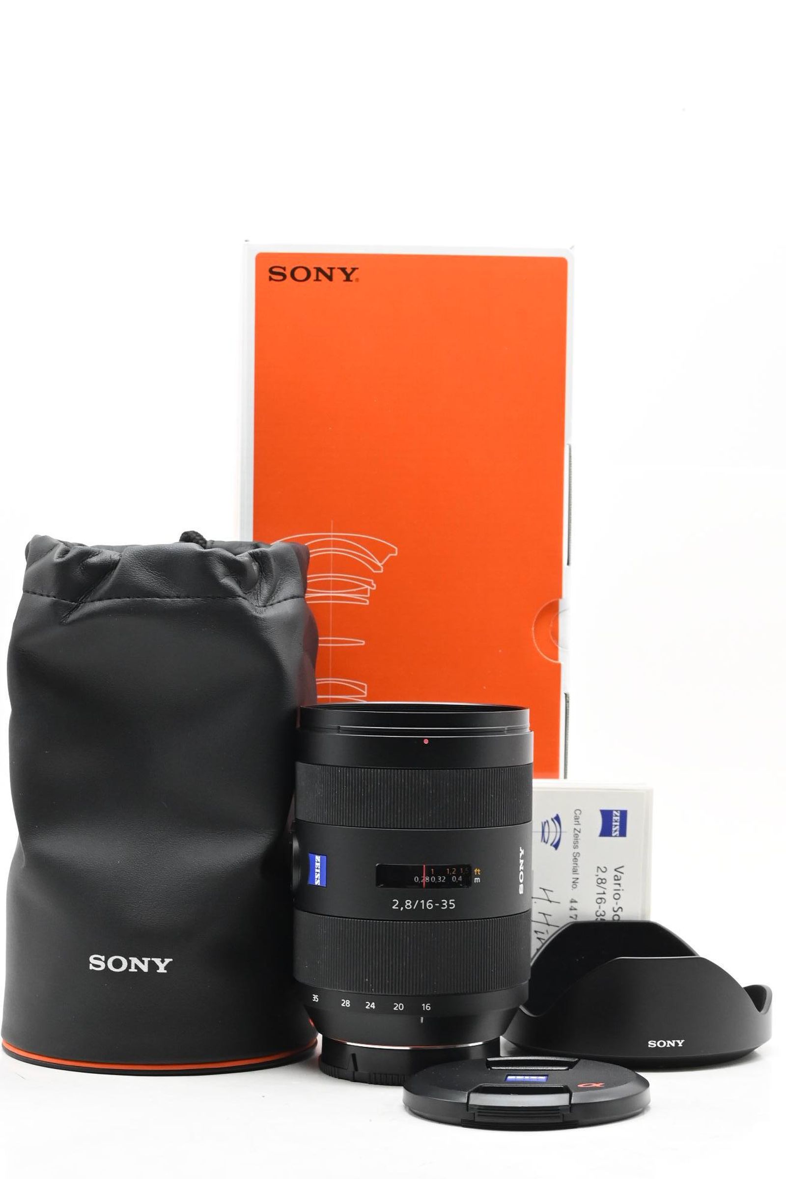 Sony ZA 16-35mm f2.8 Vario-Sonnar T* SSM Lens A Mount SAL1635Z