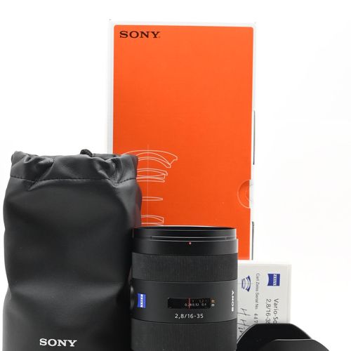 thumbnail-0 for Sony ZA 16-35mm f2.8 Vario-Sonnar T* SSM Lens A Mount SAL1635Z