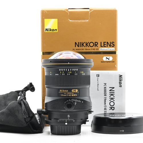 thumbnail-0 for Nikon Nikkor PC 19mm f4 E ED Lens