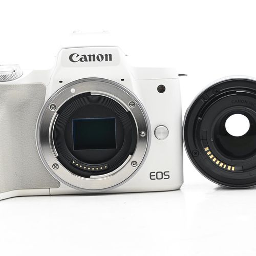 thumbnail-3 for Canon EOS M50 Mark II Mirrorless 24.1MP Camera Kit w/ 15-45mm Zoom Lens