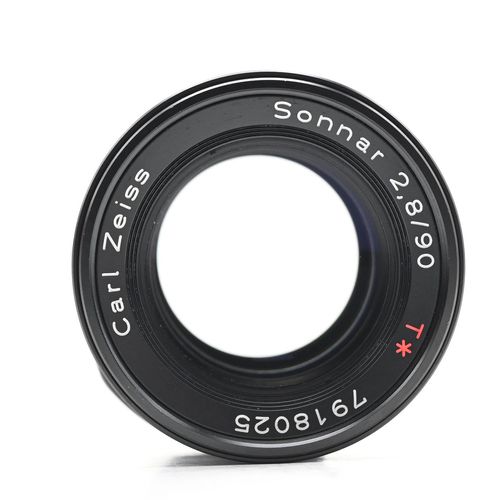 thumbnail-2 for Contax G 90mm f2.8 Zeiss Sonnar T* Lens Black