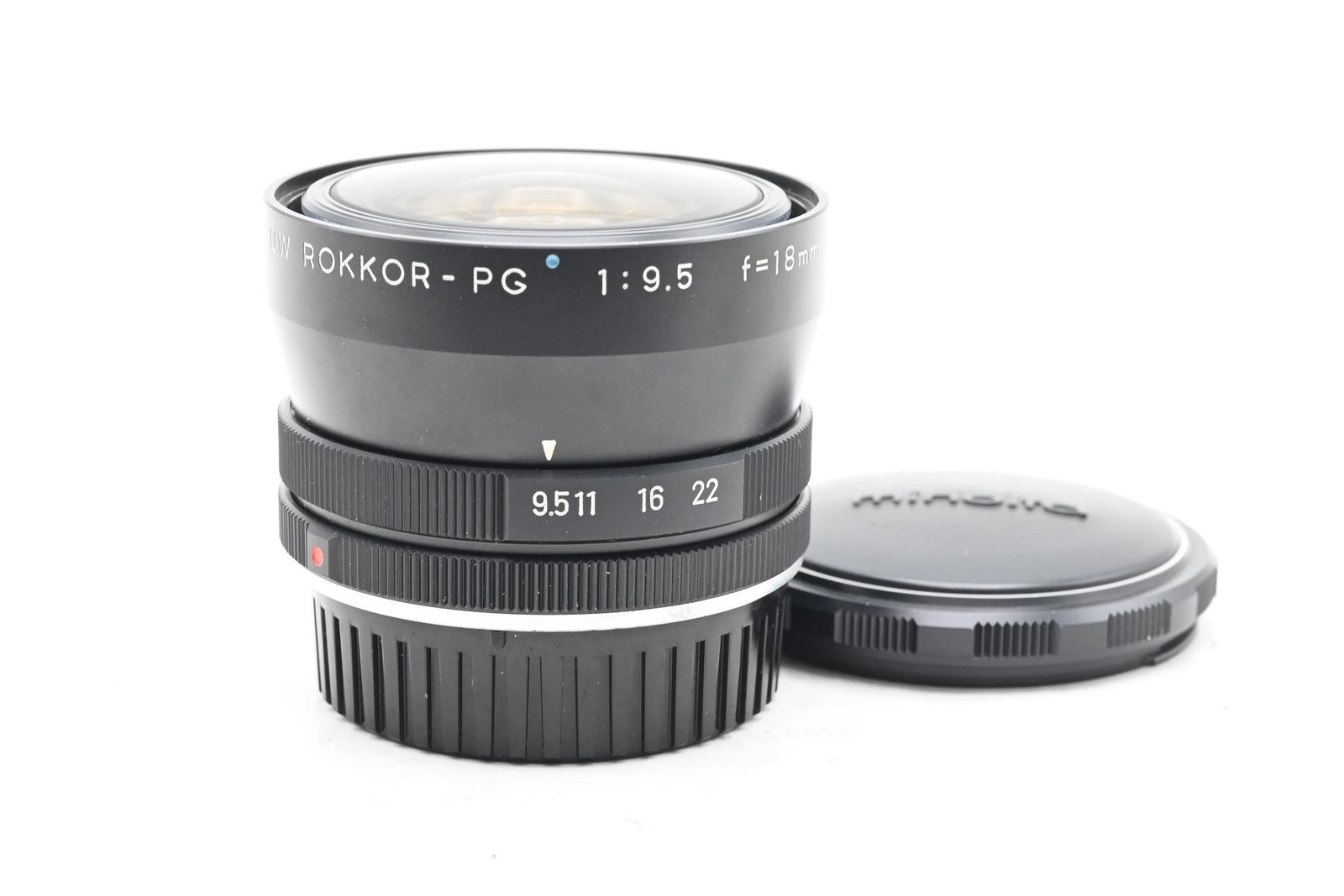 Minolta 18mm f9.5 UW-Rokkor-PG Lens