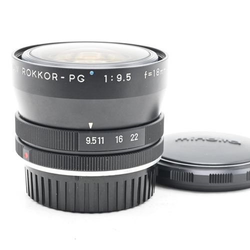 thumbnail-0 for Minolta 18mm f9.5 UW-Rokkor-PG Lens