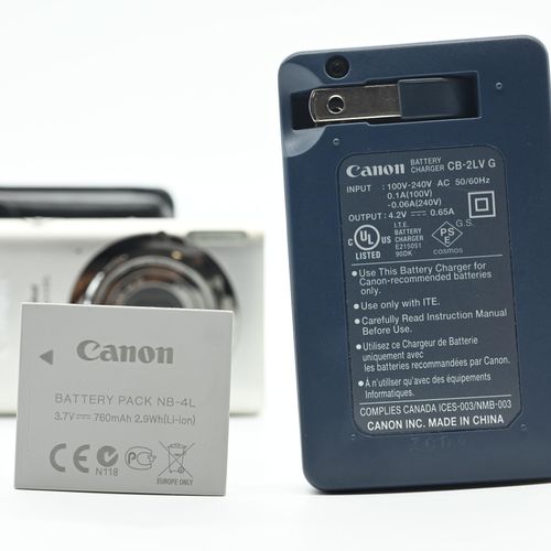 thumbnail-1 for Canon PowerShot 100HS 12.1MP Elph Digital Camera w/4x Zoom Silver