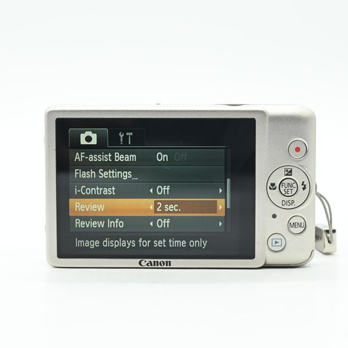 thumbnail-2 for Canon PowerShot 100HS 12.1MP Elph Digital Camera w/4x Zoom Silver
