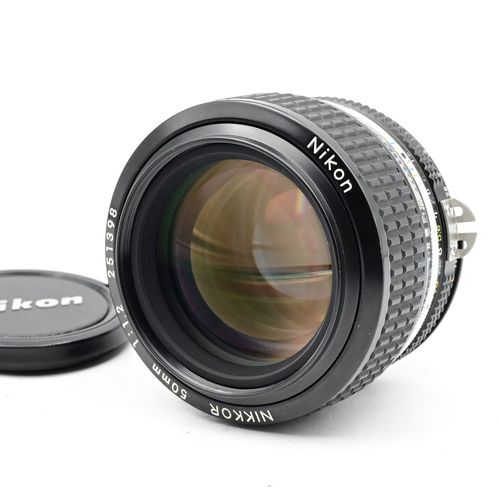 thumbnail-0 for Nikon Nikkor AI-S 50mm f1.2 Lens AIS