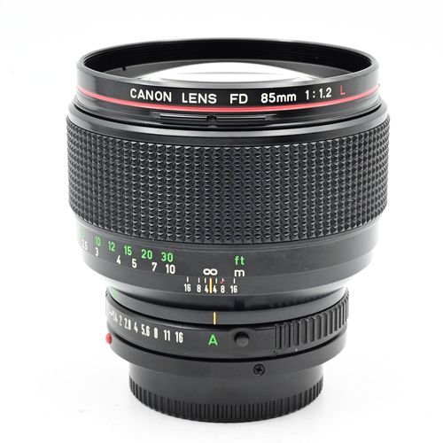 thumbnail-1 for Canon FD 85mm f1.2 L Lens
