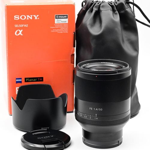thumbnail-0 for Sony 50mm f1.4 FE Planar T* ZA Lens E Mount SEL50F14Z