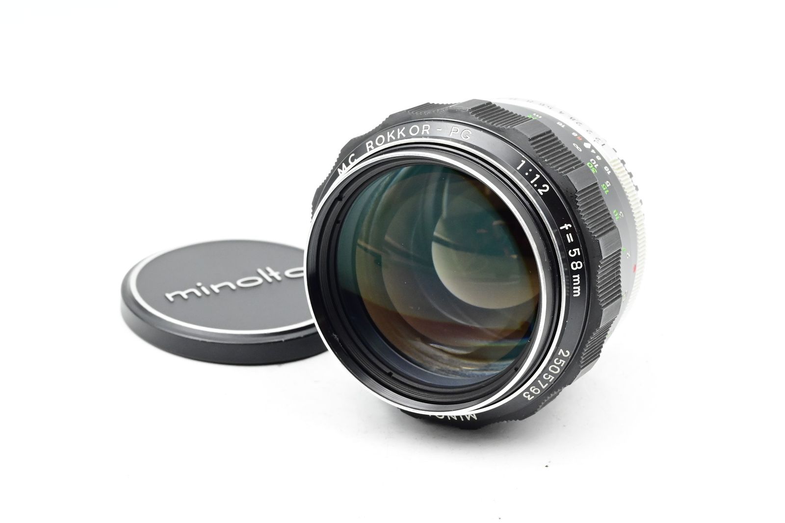 Minolta MC 58mm f1.2 Rokkor PG Lens