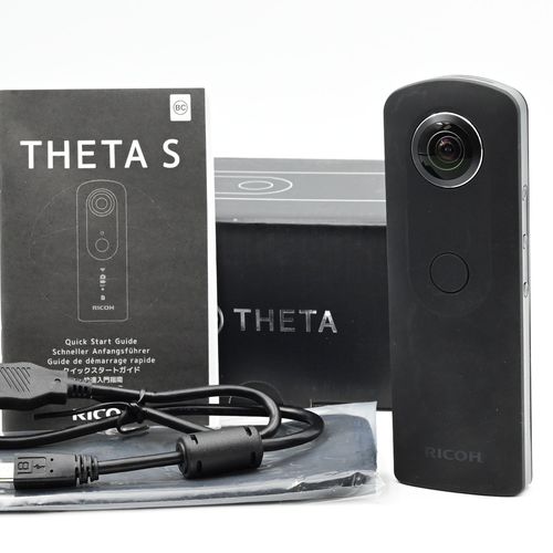 thumbnail-0 for Ricoh Theta S Spherical VR 14.4MP Digital Camera 1080p Video