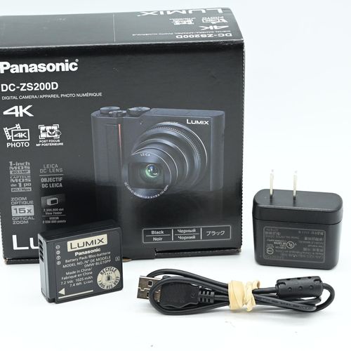 thumbnail-1 for Panasonic Lumix DC-ZS200D 20.1MP Digital Camera w/15x Zoom