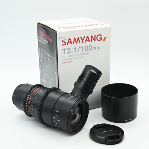 thumbnail-0 for Samyang 100mm T3.1 ED UMC Macro Lens Micro 4/3 MFT Mount