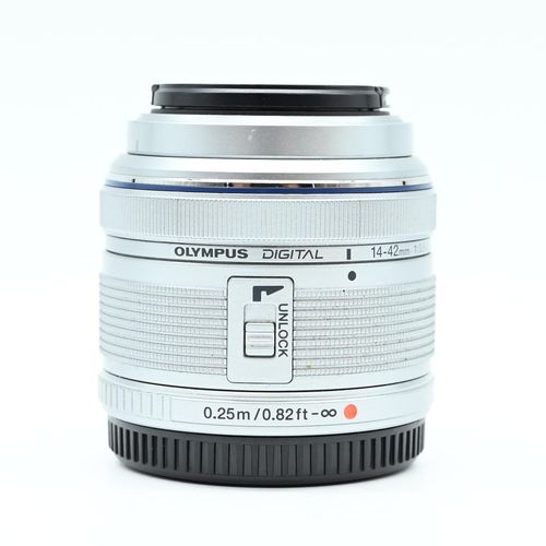 thumbnail-0 for Olympus Digital 14-42mm f3.5-5.6 M.Zuiko II R MSC Lens MFT Silver