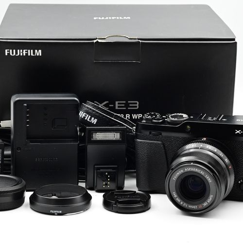 thumbnail-0 for Fujifilm X-E3 24.3MP Mirrorless Digital Camera Kit w/XF 23mm Lens