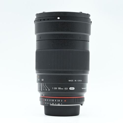 thumbnail-2 for Rokinon 135mm f2 ED UMC Telephoto Lens Nikon F