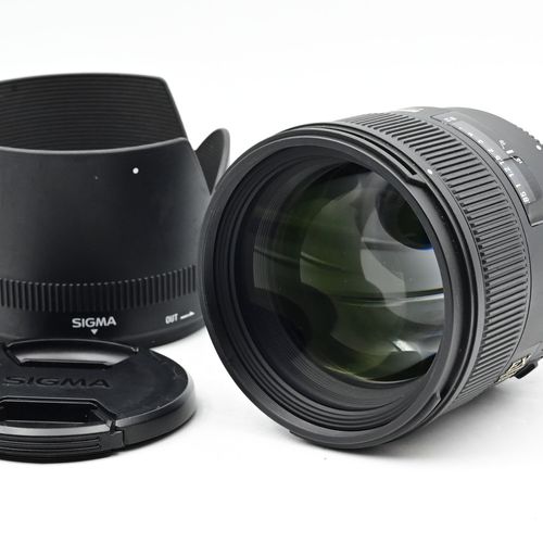 thumbnail-0 for Sigma AF 85mm f1.4 EX DG HSM Lens Nikon
