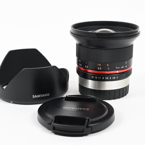 thumbnail-0 for Samyang 12mm f2 NCS CS Lens Fujifilm X Mount