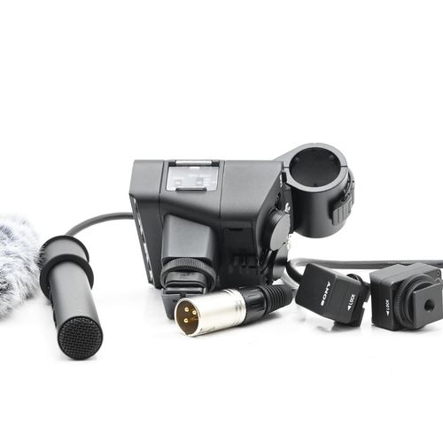 thumbnail-1 for Sony XLR-K3M Digital XLR Audio Adapter Kit w/ XLR-A3M Adapter & ECM-XM1 Mic