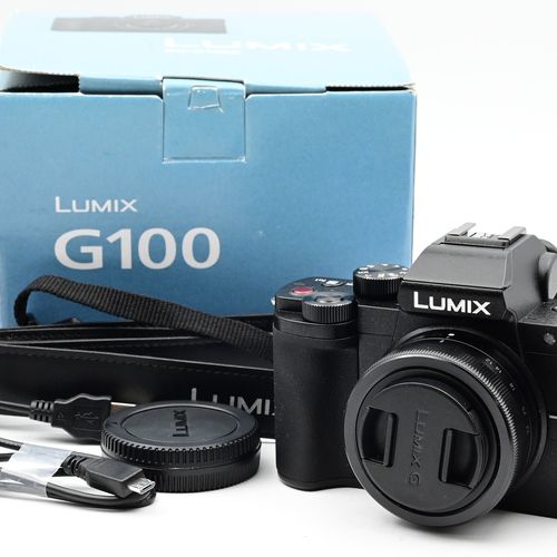 thumbnail-0 for Panasonic Lumix DC-G100 20.3MP Digital SLR Camera Kit w/ 12-32mm Zoom Lens