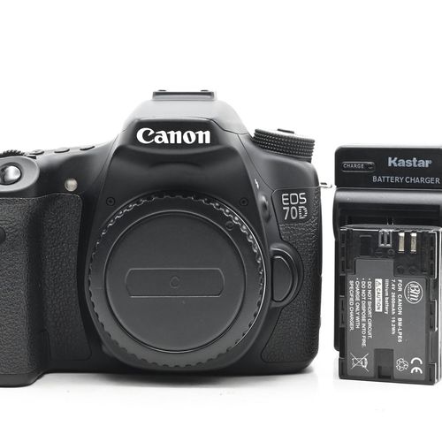 thumbnail-0 for Canon EOS 70D Digital SLR 20.2MP Camera Body
