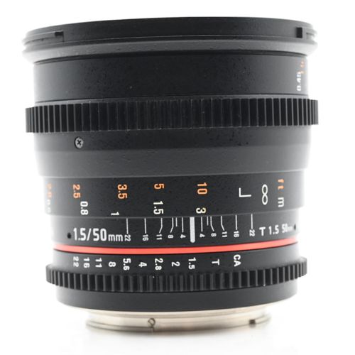 thumbnail-4 for Rokinon 50mm T1.5 AS UMC Cine DS Lens Canon EF