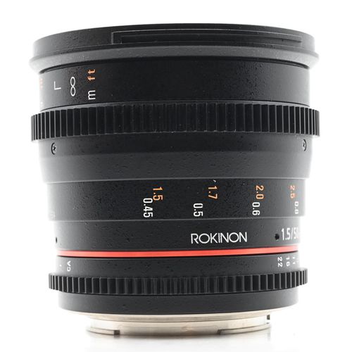 thumbnail-5 for Rokinon 50mm T1.5 AS UMC Cine DS Lens Canon EF
