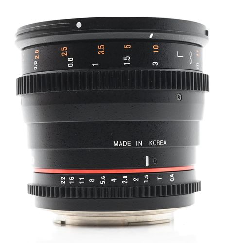 thumbnail-6 for Rokinon 50mm T1.5 AS UMC Cine DS Lens Canon EF