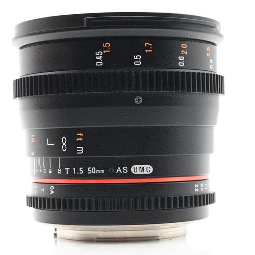 thumbnail-7 for Rokinon 50mm T1.5 AS UMC Cine DS Lens Canon EF