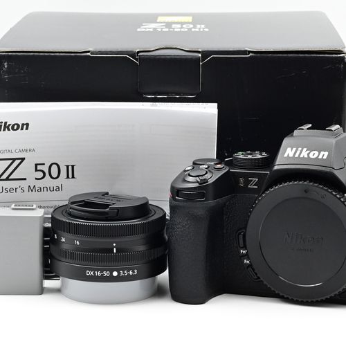 thumbnail-0 for Nikon Z 50 II DX 20.9MP Mirrorless Camera Kit w/ 16-50mm Zoom Lens