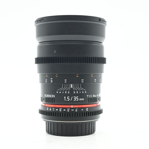 thumbnail-1 for Rokinon 35mm T1.5 AS UMC Cine Lens Canon EF
