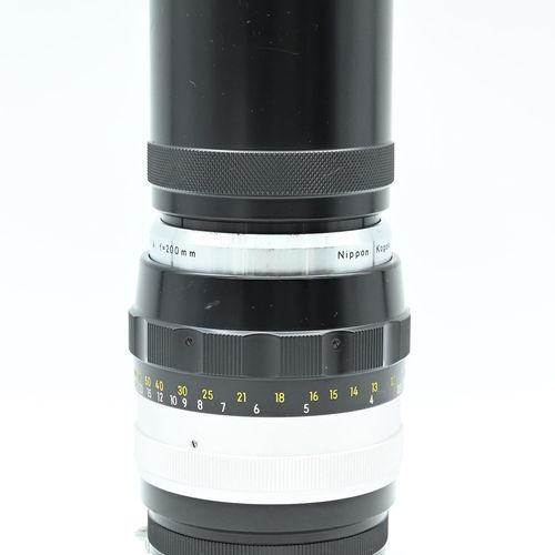 thumbnail-2 for Nikon Nikkor Non-AI 200mm f4 Lens