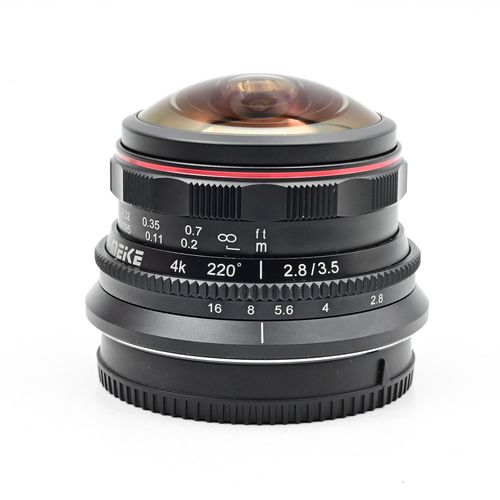 thumbnail-1 for Meike 3.5mm f2.8 Circular Fisheye Manual Focus Lens for Micro 4/3 MFT Mount