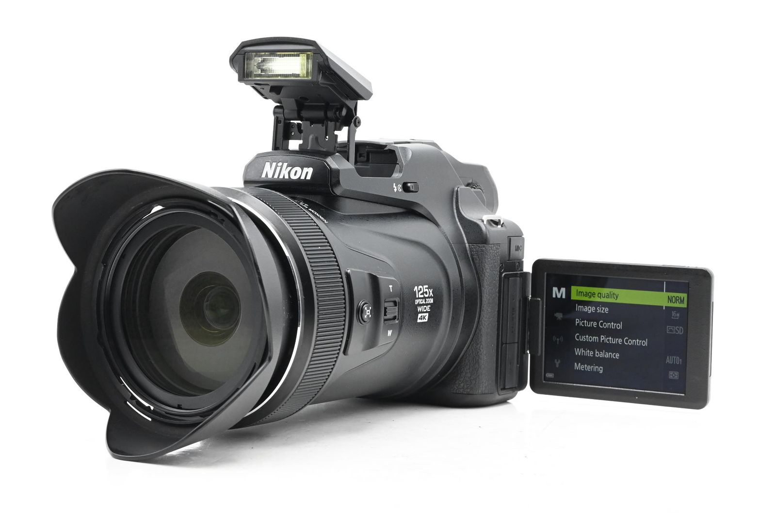 thumbnail-1 for Nikon Coolpix P1000 16MP 4K UHD Digital Camera w/125x Optical Zoom