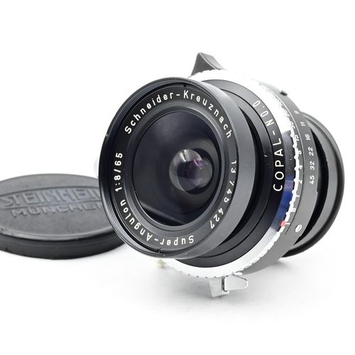 thumbnail-0 for Schneider 65mm f8 Super-Angulon Lens w/Copal 0