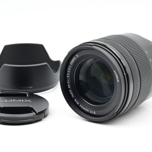 thumbnail-0 for Panasonic Lumix G 12-60mm f3.5-5.6 Power O.I.S. MFT Lens H-FS12060