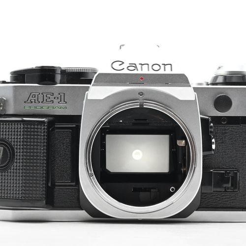 thumbnail-0 for Canon AE-1 Program SLR Film Camera Body AE1 Program Chrome