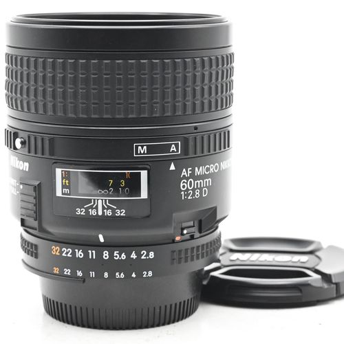 thumbnail-0 for Nikon Nikkor AF 60mm f2.8 D Micro Lens