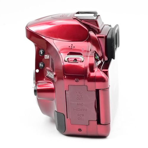 thumbnail-2 for Nikon D5200 24.1MP Digital SLR Camera Body Red