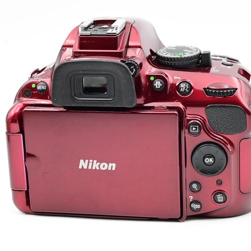 thumbnail-3 for Nikon D5200 24.1MP Digital SLR Camera Body Red