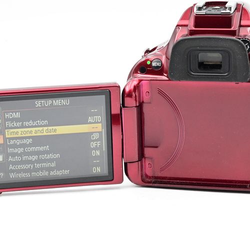 thumbnail-4 for Nikon D5200 24.1MP Digital SLR Camera Body Red