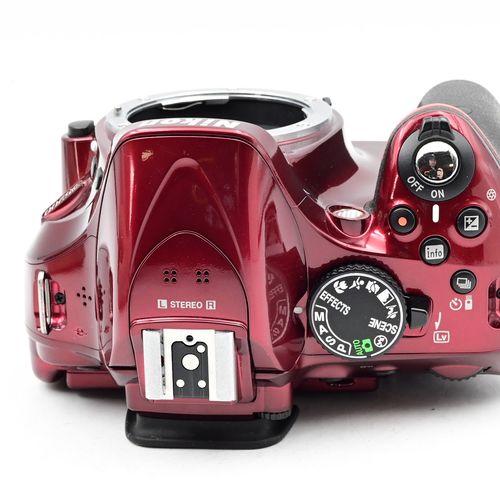 thumbnail-6 for Nikon D5200 24.1MP Digital SLR Camera Body Red