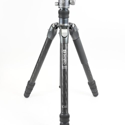 thumbnail-0 for Benro Rhino Carbon Fiber Three Series Travel Tripod with VX30 Head FRHN34C