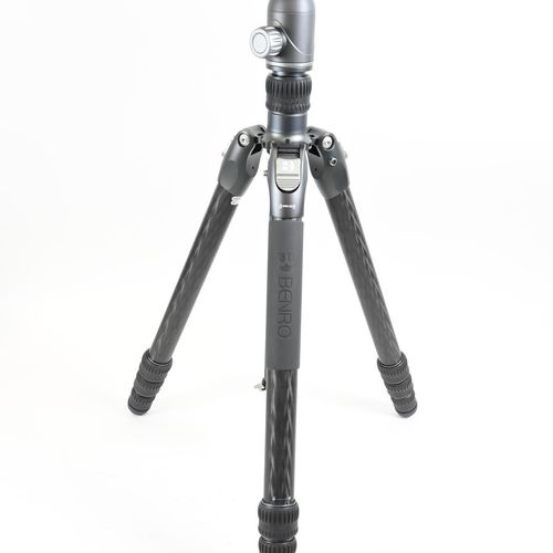thumbnail-1 for Benro Rhino Carbon Fiber Three Series Travel Tripod with VX30 Head FRHN34C