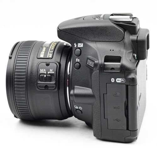 thumbnail-2 for Nikon D5600 DSLR 24.2MP Digital Camera Kit w/ AF-S 50mm f1.8 Lens
