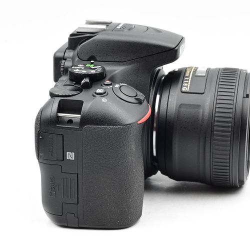 thumbnail-5 for Nikon D5600 DSLR 24.2MP Digital Camera Kit w/ AF-S 50mm f1.8 Lens