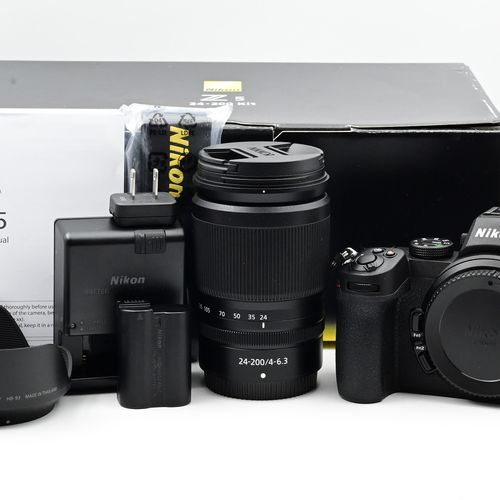 thumbnail-0 for Nikon Z 5 Mirrorless Digital Camera 24.3MP Kit w/ 24-200mm Zoom Lens