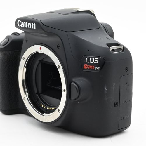 thumbnail-3 for Canon EOS Rebel T6 18MP Digital SLR Camera Body