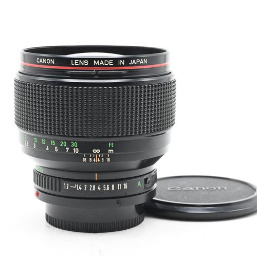 thumbnail-0 for Canon FD 85mm f1.2 L Lens